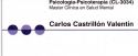 Psic�logo Carlos Castrill�n
